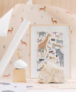 Lilipinso Décoration Murale Enfant Affiche Animaux En Papier Multicolore 11 Lilipinso Décoration Murale Enfant Affiche Animaux En Papier Multicolore -Décoration murale enfant Soldes affiche animaux en papier multicolore 5