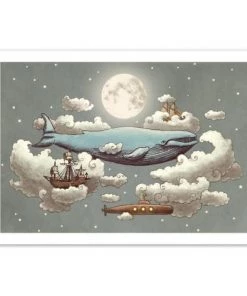 Wall Editions Décoration Murale Enfant Affiche D'art 50 X 70 Cm