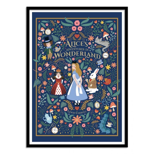 Wall Editions Décoration Murale Enfant Affiche D'art Avec Cadre Bois Noir - 30 X 40 Cm 1 Wall Editions Décoration Murale Enfant Affiche D'art Avec Cadre Bois Noir - 30 X 40 Cm