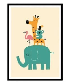 Wall Editions Décoration Murale Enfant Affiche D'art Enfant 50 X 70 Cm 9 Wall Editions Décoration Murale Enfant Affiche D'art Enfant 50 X 70 Cm -Décoration murale enfant Soldes affiche d art avec cadre bois noir 50 x 70 cm 13