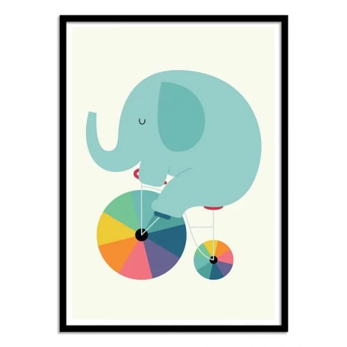 Wall Editions Décoration Murale Enfant Affiche D'art Avec Cadre Bois Noir - 50 X 70 Cm 1 Wall Editions Décoration Murale Enfant Affiche D'art Avec Cadre Bois Noir - 50 X 70 Cm