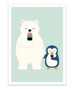 Wall Editions Décoration Murale Enfant Affiche D'art Enfant 30 X 40 Cm