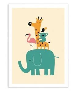 Wall Editions Décoration Murale Enfant Affiche D'art Enfant 30 X 40 Cm