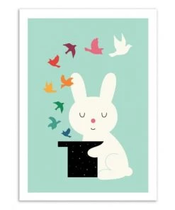 Wall Editions Décoration Murale Enfant Affiche D'art Enfant 30 X 40 Cm