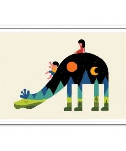 Wall Editions Décoration Murale Enfant Affiche D'art Enfant 50 X 70 Cm -Décoration murale enfant Soldes affiche d art enfant 50 x 70 cm 115