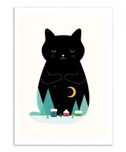 Wall Editions Décoration Murale Enfant Affiche D'art Enfant 50 X 70 Cm