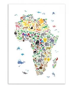 Wall Editions Décoration Murale Enfant Affiche D'art Enfant 50 X 70 Cm -Décoration murale enfant Soldes affiche d art enfant 50 x 70 cm 6