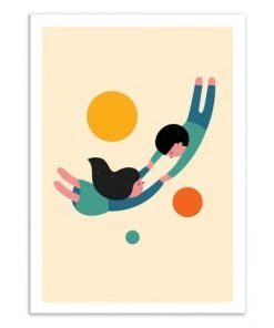 Wall Editions Décoration Murale Enfant Affiche D'art Enfant 50 X 70 Cm