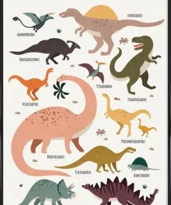 Juniqe Décoration Murale Enfant Affiche Dans Cadre Standard (noir) Multicolore 20x30