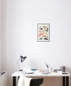 Juniqe Décoration Murale Enfant Affiche Dans Cadre Standard (noir) Multicolore 30x45 -Décoration murale enfant Soldes affiche dans cadre standard noir multicolore 30x45 4