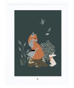Lilipinso Décoration Murale Enfant Affiche Encadrée M.Fox Renard (30 X 40 Cm) -Décoration murale enfant Soldes affiche encadree m fox renard 30 x 40 cm 3