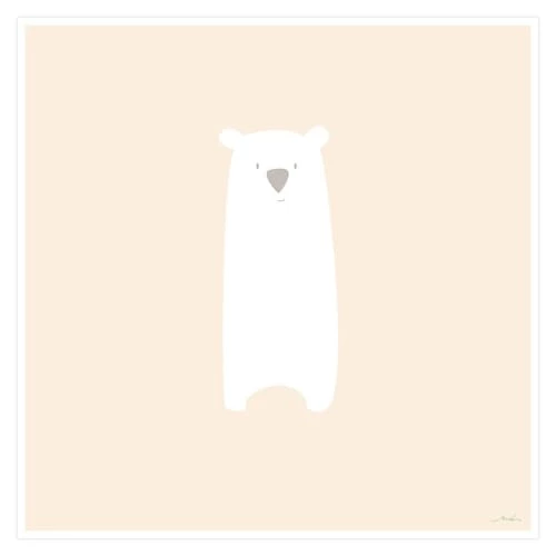 Hexoa Décoration Murale Enfant Affiche Enfant Grizzly Mimi 30x30cm 1 Hexoa Décoration Murale Enfant Affiche Enfant Grizzly Mimi 30x30cm