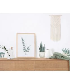 Lilipinso Décoration Murale Enfant Affiche Eucalypstus En Papier Vert -Décoration murale enfant Soldes affiche eucalypstus en papier vert 2