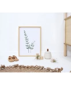 Lilipinso Décoration Murale Enfant Affiche Eucalypstus En Papier Vert -Décoration murale enfant Soldes affiche eucalypstus en papier vert 4