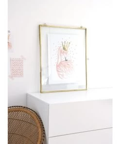 Lilipinso Décoration Murale Enfant Affiche Flamant En Papier Rose -Décoration murale enfant Soldes affiche flamant en papier rose 4