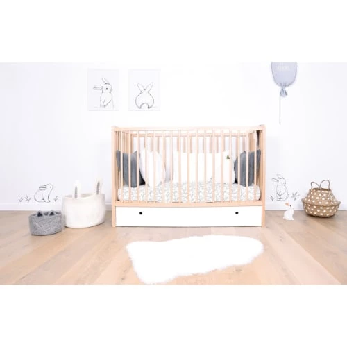 Lilipinso Décoration Murale Enfant Affiche Lapin En Papier Blanc 3 Lilipinso Décoration Murale Enfant Affiche Lapin En Papier Blanc – Image 3