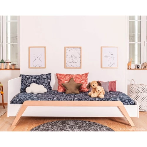 Lilipinso Décoration Murale Enfant Affiche Lapin En Papier Blanc 5 Lilipinso Décoration Murale Enfant Affiche Lapin En Papier Blanc – Image 5