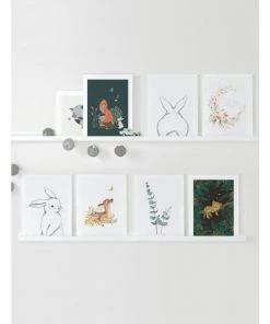 Lilipinso Décoration Murale Enfant Affiche Lapin En Papier Blanc 11 Lilipinso Décoration Murale Enfant Affiche Lapin En Papier Blanc -Décoration murale enfant Soldes affiche lapin en papier blanc 5