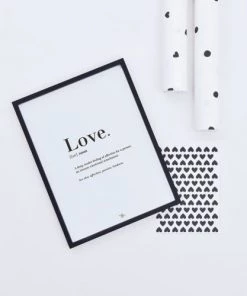 Lilipinso Décoration Murale Enfant Affiche Love En Papier Noir 8 Lilipinso Décoration Murale Enfant Affiche Love En Papier Noir -Décoration murale enfant Soldes affiche love en papier noir 1