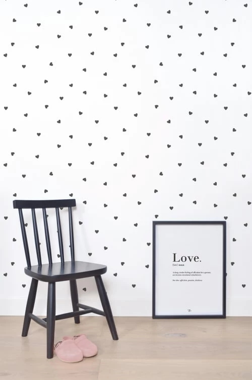 Lilipinso Décoration Murale Enfant Affiche Love En Papier Noir 4 Lilipinso Décoration Murale Enfant Affiche Love En Papier Noir – Image 4