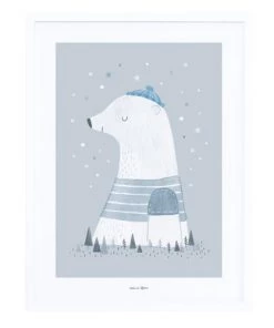 Lilipinso Décoration Murale Enfant Affiche Ours En Papier Bleu 8 Lilipinso Décoration Murale Enfant Affiche Ours En Papier Bleu -Décoration murale enfant Soldes affiche ours en papier bleu 3