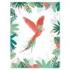 Lilipinso Décoration Murale Enfant Affiche Perroquet En Papier Multicolore