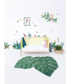 Lilipinso Décoration Murale Enfant Affiche Perroquet En Papier Multicolore -Décoration murale enfant Soldes affiche perroquet en papier multicolore 2