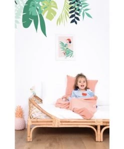 Lilipinso Décoration Murale Enfant Affiche Perroquet En Papier Rose -Décoration murale enfant Soldes affiche perroquet en papier rose 2