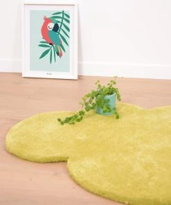 Lilipinso Décoration Murale Enfant Affiche Perroquet En Papier Vert -Décoration murale enfant Soldes affiche perroquet en papier vert 4