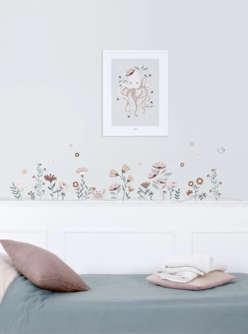 Lilipinso Décoration Murale Enfant Affiche Pieuvre En Papier Multicolore 4 Lilipinso Décoration Murale Enfant Affiche Pieuvre En Papier Multicolore – Image 4