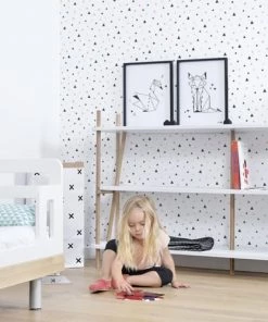 Lilipinso Décoration Murale Enfant Affiche Renard En Papier Noir -Décoration murale enfant Soldes affiche renard en papier noir 2