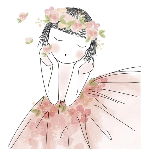 Lilipinso Décoration Murale Enfant Affiche Rêverie En Papier Rose 3 Lilipinso Décoration Murale Enfant Affiche Rêverie En Papier Rose – Image 3