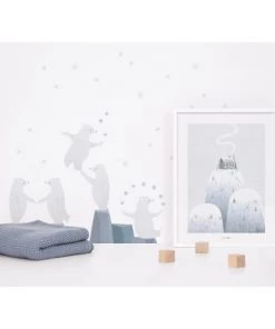 Lilipinso Décoration Murale Enfant Affiche Village En Papier Bleu 6 Lilipinso Décoration Murale Enfant Affiche Village En Papier Bleu -Décoration murale enfant Soldes affiche village en papier bleu 2