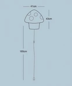 Mathi Design Décoration Murale Enfant Applique Champignon -Décoration murale enfant Soldes applique champignon 4