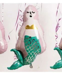 Rico Design Décoration Murale Enfant Ballon Aluminium Sirène -Décoration murale enfant Soldes ballon aluminium sirene 2