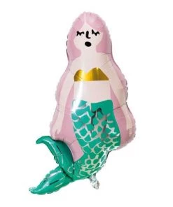 Rico Design Décoration Murale Enfant Ballon Aluminium Sirène