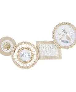 Maisons Du Monde Décoration Murale Enfant Cadre Multivues 4 Photos Beige 60x34