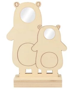 Artemio Décoration Murale Enfant Cadre Photo Bois 20x14cm