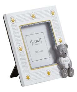 Mathilde M Décoration Murale Enfant Cadre-photo Ourson 12x12cm 4 Mathilde M Décoration Murale Enfant Cadre-photo Ourson 12x12cm -Décoration murale enfant Soldes cadre photo ourson 12x12cm 1