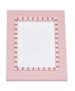 Sauthon Décoration Murale Enfant Cadre Photo Rectangulaire En MDF Rose