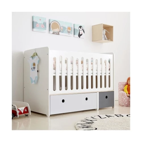 Wookids Décoration Murale Enfant Cube Mural Bleu Ciel 3 Wookids Décoration Murale Enfant Cube Mural Bleu Ciel – Image 3