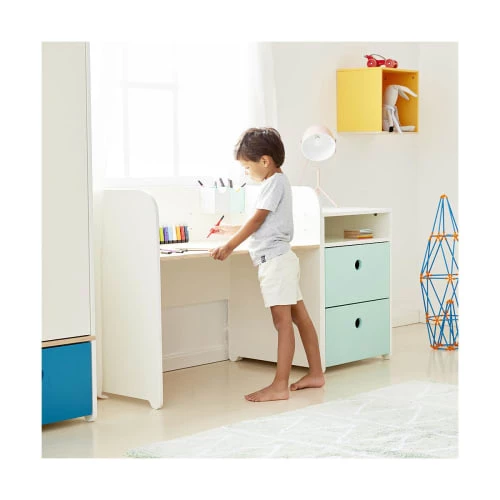 Wookids Décoration Murale Enfant Cube Mural Citron Vert 2 Wookids Décoration Murale Enfant Cube Mural Citron Vert – Image 2