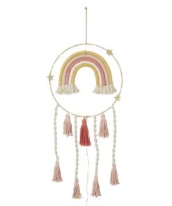 Maisons Du Monde Déco Lumineuses Enfant Déco Lumineuse Attrape-rêves En Coton Et Corde
