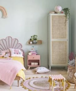 Maisons Du Monde Déco Lumineuses Enfant Déco Lumineuse Attrape-rêves En Coton Et Corde -Décoration murale enfant Soldes deco lumineuse attrape reves en coton et corde 1000 3 2 206519 4