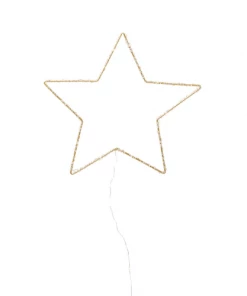 Maisons Du Monde Déco Lumineuses Enfant Déco Lumineuse étoile En Métal Doré