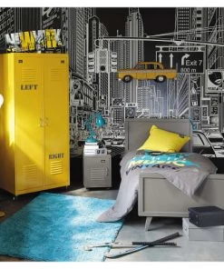 Maisons Du Monde Décoration Murale Enfant Déco Murale Taxi En Métal Jaune 12x33 -Décoration murale enfant Soldes deco murale taxi en metal jaune 12x33 1000 5 10 116081 9