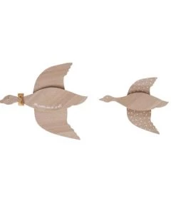 Maisons Du Monde Décoration Murale Enfant Déco Murales Oies Beiges (x2)