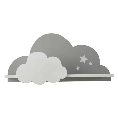 Maisons Du Monde Bibliothèques Et étagères Enfant Étagère Murale Nuage Blanche Et Grise 1 Maisons Du Monde Bibliothèques Et étagères Enfant Étagère Murale Nuage Blanche Et Grise
