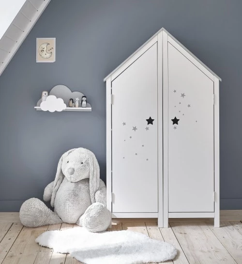 Maisons Du Monde Bibliothèques Et étagères Enfant Étagère Murale Nuage Blanche Et Grise 3 Maisons Du Monde Bibliothèques Et étagères Enfant Étagère Murale Nuage Blanche Et Grise – Image 3