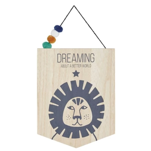 Maisons Du Monde Décoration Murale Enfant Fanion à Suspendre Imprimé Bicolore 19x34 1 Maisons Du Monde Décoration Murale Enfant Fanion à Suspendre Imprimé Bicolore 19x34